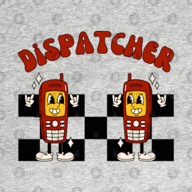 Retro Dispatcher, Cute Dispatch Specialist by WaBastian